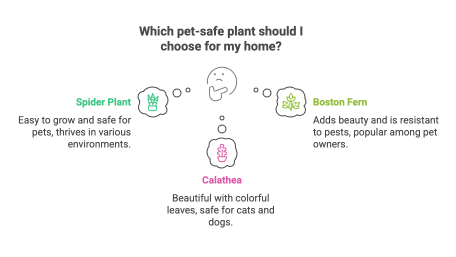 Which pet-safe plant should I choose for my home?